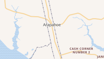 Arapahoe, North Carolina map