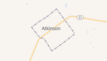Atkinson, North Carolina map