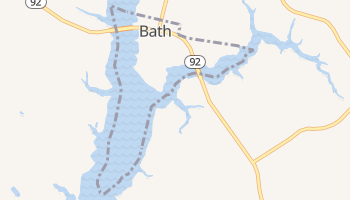 Bath, North Carolina map