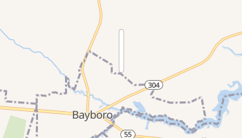 Bayboro, North Carolina map