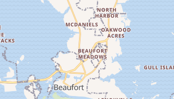 Beaufort, North Carolina map