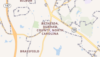 Bethesda, North Carolina map
