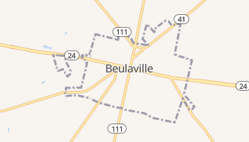 Beulaville, North Carolina map