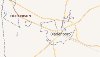 Bladenboro, North Carolina map