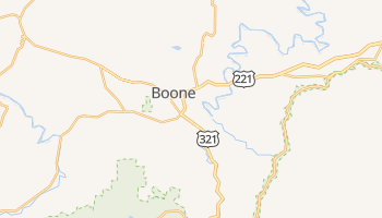 Boone, North Carolina map