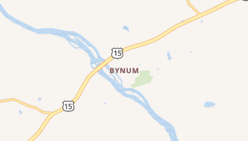 Bynum, North Carolina map