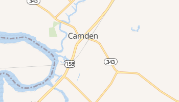 Camden, North Carolina map
