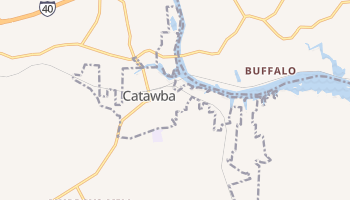 Catawba, North Carolina map