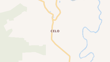 Celo, North Carolina map
