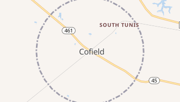Cofield, North Carolina map