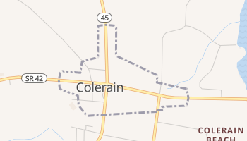Colerain, North Carolina map