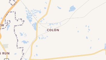 Colon, North Carolina map