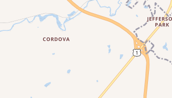 Cordova, North Carolina map