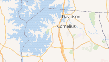 Cornelius, North Carolina map
