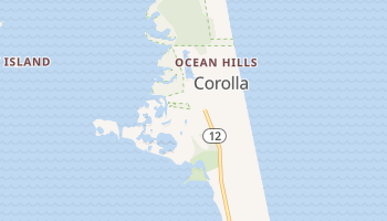 Corolla, North Carolina map