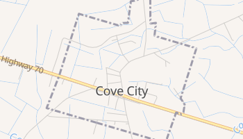 Cove City, North Carolina map