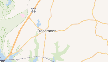 Creedmoor, North Carolina map