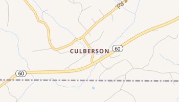 Culberson, North Carolina map