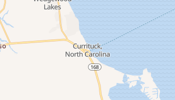 Currituck, North Carolina map