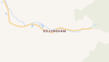 Dillingham, North Carolina map