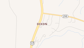 Dixon, North Carolina map