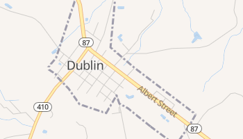 Dublin, North Carolina map