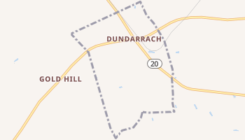 Dundarrach, North Carolina map
