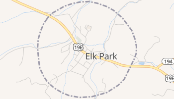 Elk Park, North Carolina map