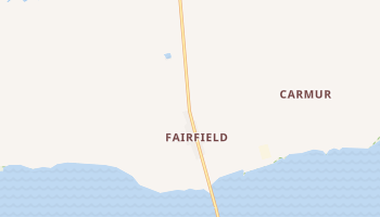 Fairfield, North Carolina map