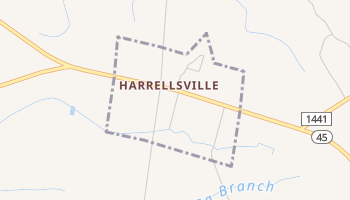 Harrellsville, North Carolina map