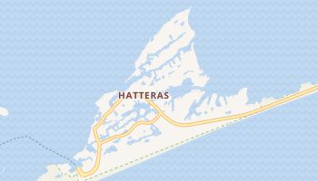 Hatteras, North Carolina map