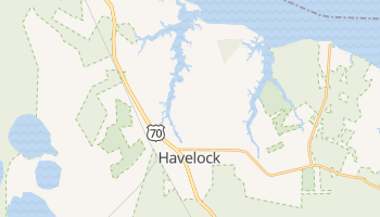 Havelock, North Carolina map