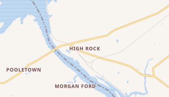 High Rock, North Carolina map