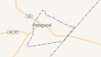 Hobgood, North Carolina map