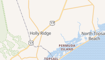 Holly Ridge, North Carolina map