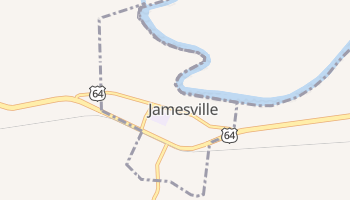 Jamesville, North Carolina map