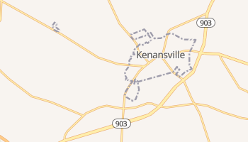 Kenansville, North Carolina map