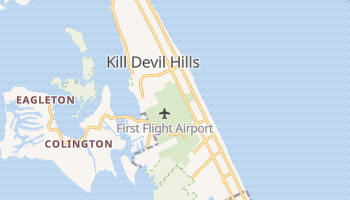 Kill Devil Hills, North Carolina map