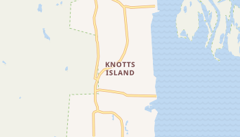 Knotts Island, North Carolina map