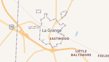 La Grange, North Carolina map
