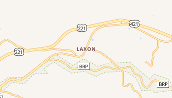 Laxon, North Carolina map