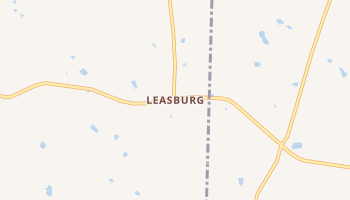 Leasburg, North Carolina map
