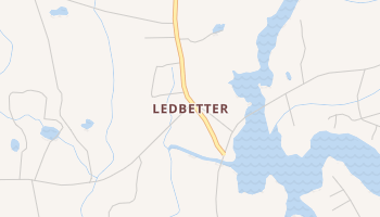 Ledbetter, North Carolina map