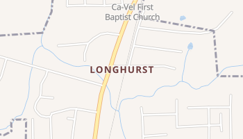 Longhurst, North Carolina map