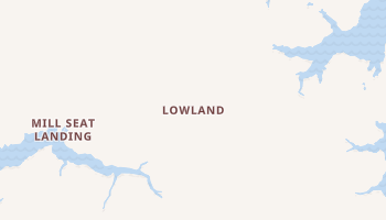 Lowland, North Carolina map