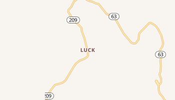 Luck, North Carolina map