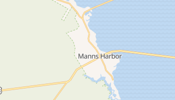 Manns Harbor, North Carolina map