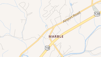 Marble, North Carolina map