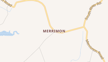 Merrimon, North Carolina map