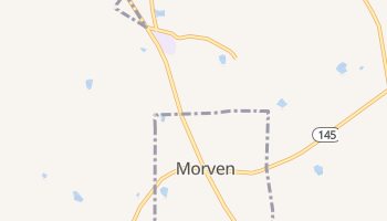 Morven, North Carolina map